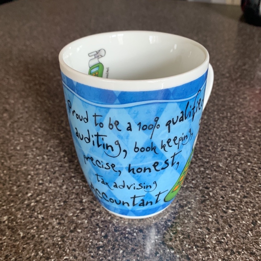 History & Heraldry Fine Porcelain ACCOUNTANT Coffee Mug